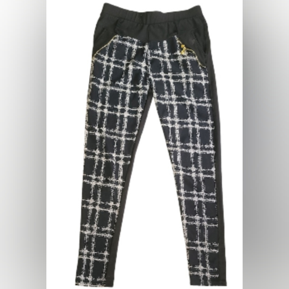 Womens Plaid Leggings Sz OS